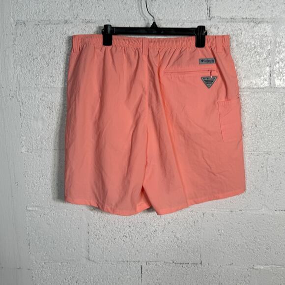 Columbia Men's 8" Back Cast III Upf 50 Water Short Sorbet, XL - Picture 4 of 6